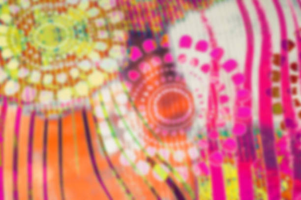 istock Blur the silky background. Texture background image, Silk fabric with abstract pattern. Colorful silk fabric close-up. Photo of silk fabric. Textile design. Painting fabrics, silk painting in batik 1025908472