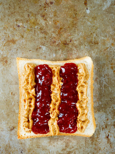 istock rustic american peanut butter and jelly sandwich 1025922664