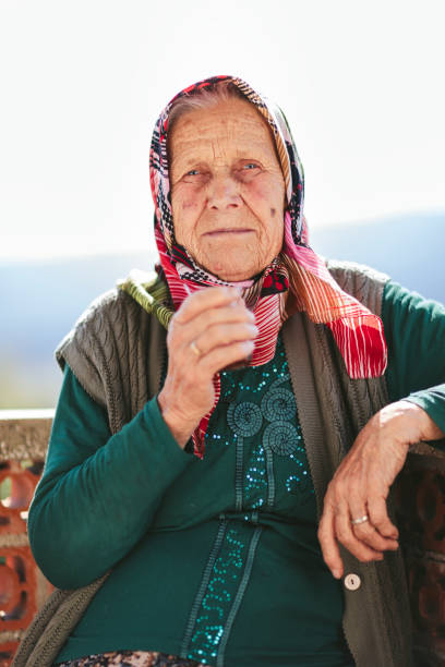 istock Turkish senior woman smiling for camera 1025929970