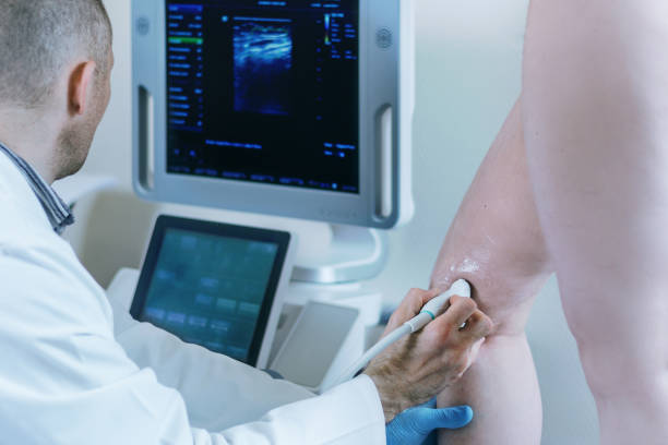 istock Sonography of the knee joint 1025933806