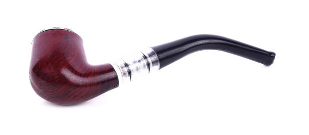 istock tobacco pipe on a white background 1025950964