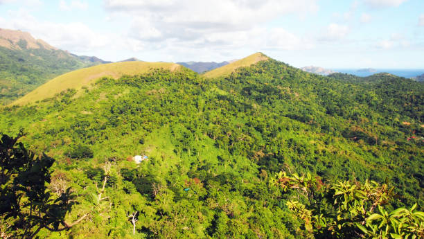 istock view over Coron town and landscape around, captured from Mount Tapyas Hill, Coron, Palawan, Philippines 1025956066
