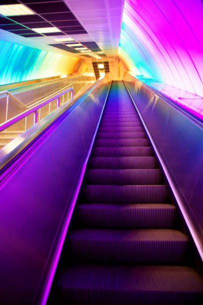 istock Istanbul Metro Station and Rainbow Colors 1025959378