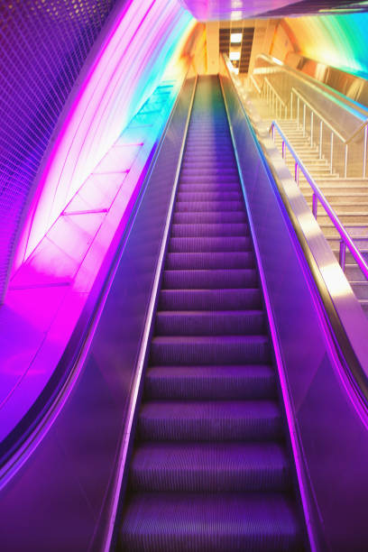 istock Istanbul Metro Station and Rainbow Colors 1025959938