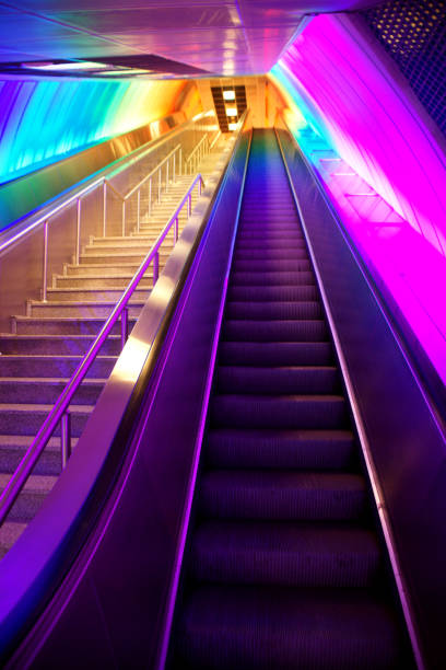 istock Istanbul Metro Station and Rainbow Colors 1025960110