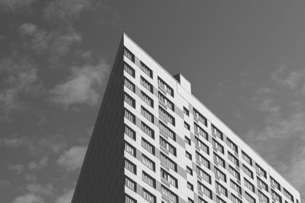 istock Angle of the Skyscraper on the Sky Background. 1025980144