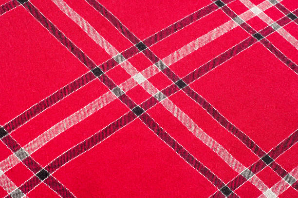 istock texture, pattern. Scottish tartan pattern. Red and black wool plaid print as background. Symmetric square pattern. yarn dyed flannel is brushed on both sides and perfect for button down shirts, 1025983422