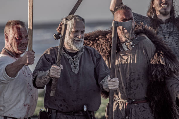 istock Viking Warriors Outdoors 1025987740