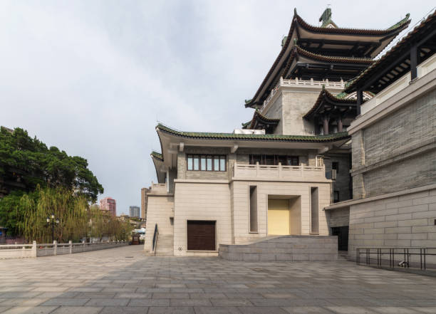 istock Ancient city wall in Guangzhou, China 1026003286