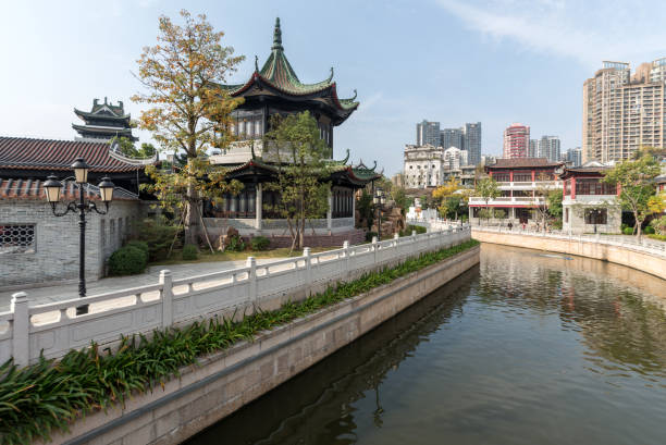 istock Ancient towers in Guangzhou, China 1026003360