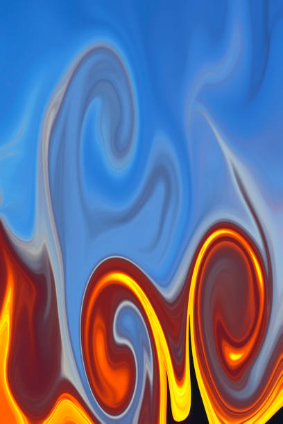 istock Colorful psychedelic liquefied background 1026030016