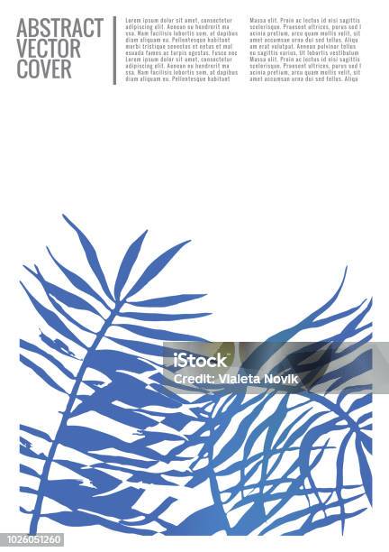 Blue Cover Abstract Blue Cover Design Template Stock Illustration - Download Image Now ...