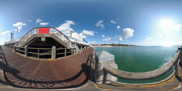 istock 360 VR Bournemouth Pier, lower deck looking out to sea 1026060728