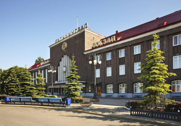 istock Kaliningrad South railway station. Russia 1026089848