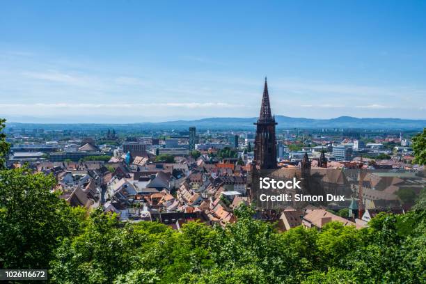 Deutschland Freiburg Im Breisgau Stockfoto und mehr Bilder von Freiburg im Breisgau - Freiburg im Breisgau, Luftaufnahme, Stadt