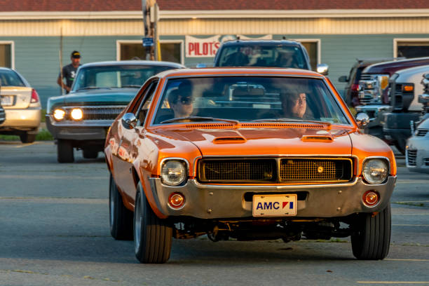 1969 american motors javelin muscle car - 1969 imagens e fotografias de stock