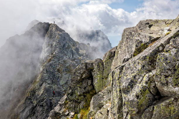Eagle's Path - most difficult and dangerous public path in the Tatra Mountains, Poland