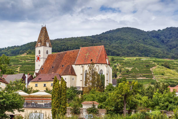 istock Church of St. Maurice, Spitz, Austria 1026126262