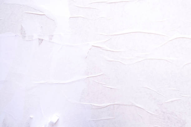 Background of crumpled white paper