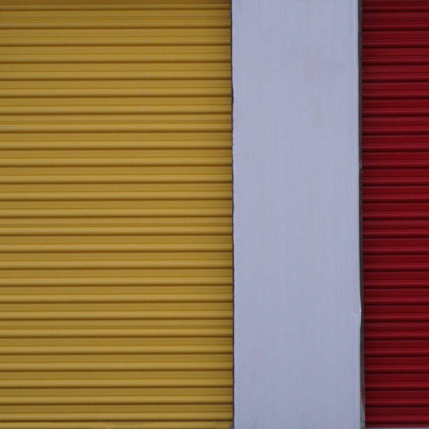 istock Metal storage unit doors 1026155032