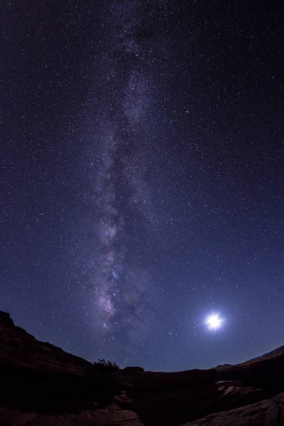 istock Milky Way Over the Desert 1026178476