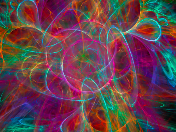 istock abstract fractal color, digital design 1026181218