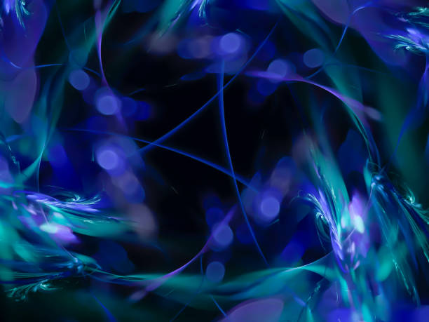 istock abstract fractal color, digital design 1026181444