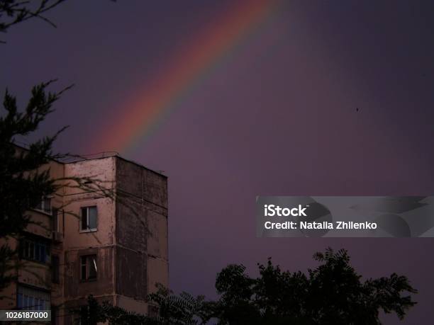 Rainbow Stock Photo - Download Image Now - Horizontal, No People, Photography