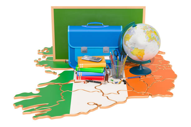istock Back to school or education in Ireland concept, 3D rendering 1026191886