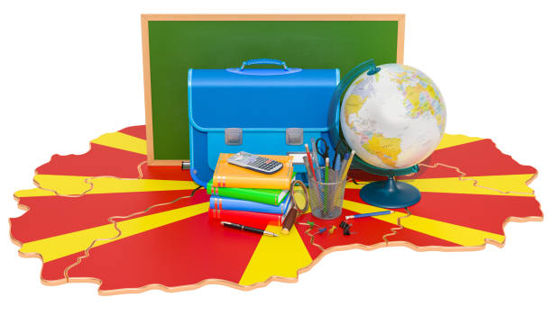 istock Back to school or education in Macedonia concept, 3D rendering 1026191922