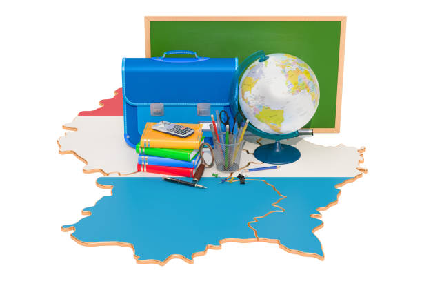 istock Back to school or education in Luxembourg concept, 3D rendering 1026192168