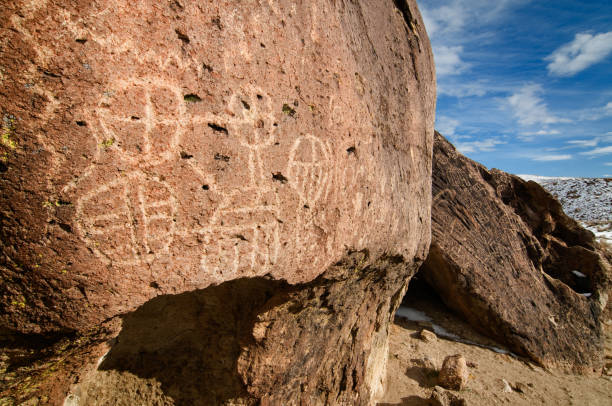 Chigado Petroglyphs along Fish Slough Road in Bishop, CA.