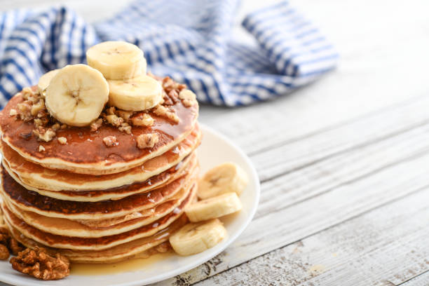 istock Pancakes with banana 1026229764