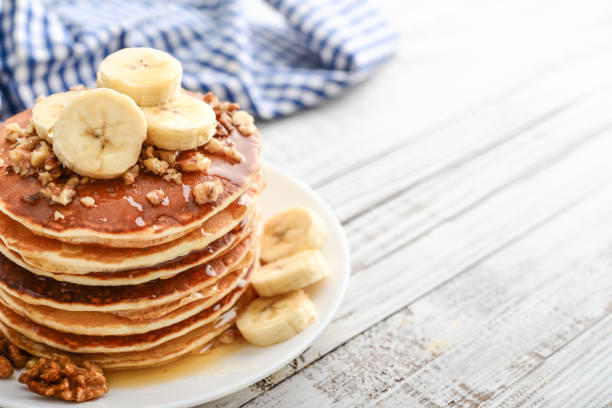 istock Pancakes with banana 1026229772