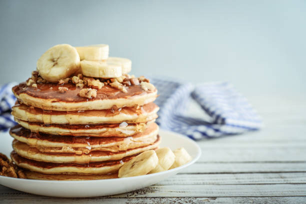 istock Pancakes with banana 1026229774
