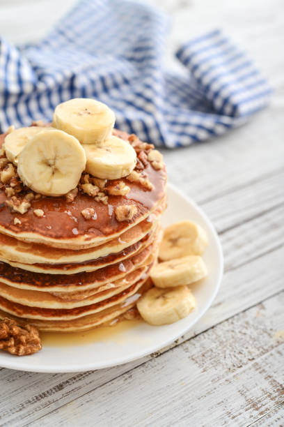 istock Pancakes with banana 1026229780