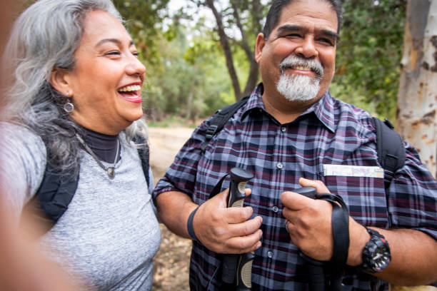 istock Senior Mexican Couple Taking a Selfie 1026260732