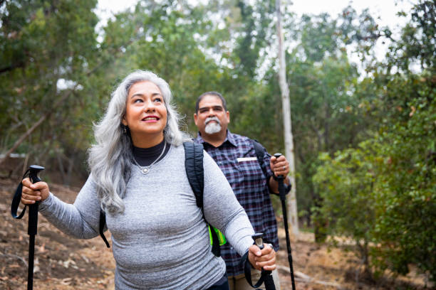 istock Senior Mexican Couple Hiking 1026260972