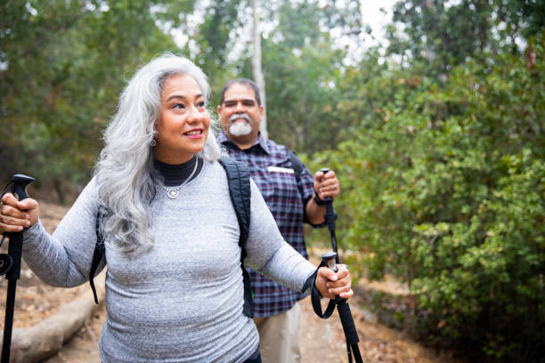 istock Senior Mexican Couple Hiking 1026260974