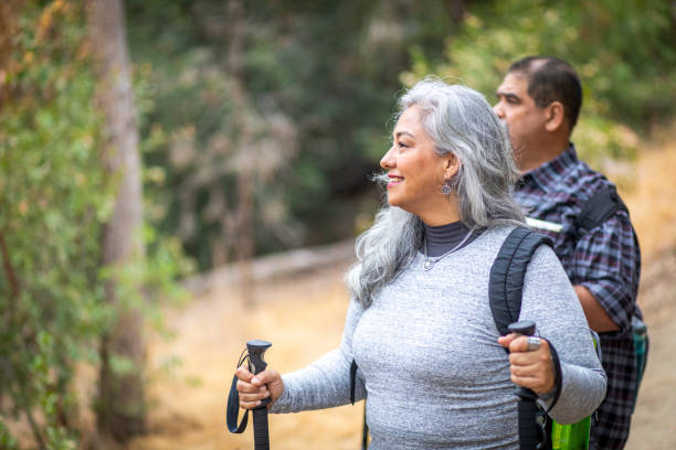 istock Senior Mexican Couple Hiking 1026261004