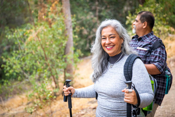 istock Senior Mexican Couple Hiking 1026261006