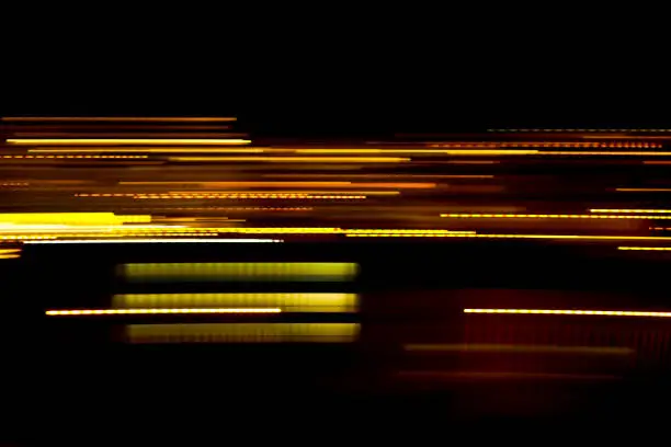 Photo of Abstract light lines .
