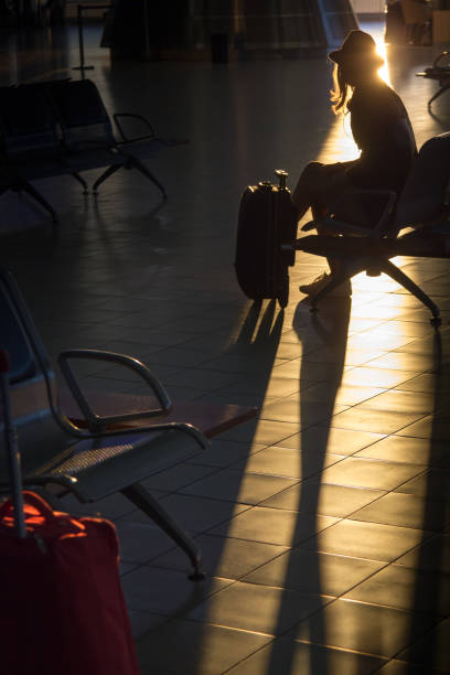 istock Waiting in the airport. 1026273938