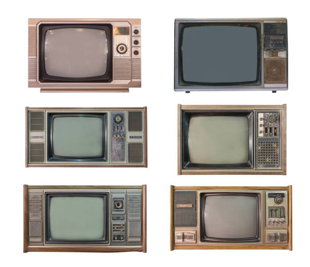 istock vintage tv or television isolated on white background 1026274020