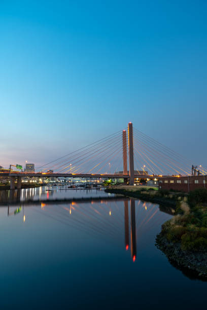 istock Bridge in Tacoma at Night 1026280042