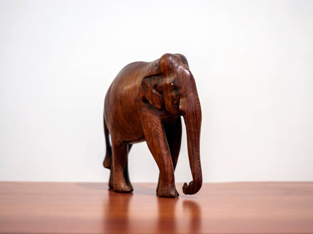 istock Wooden elephant 1026306634