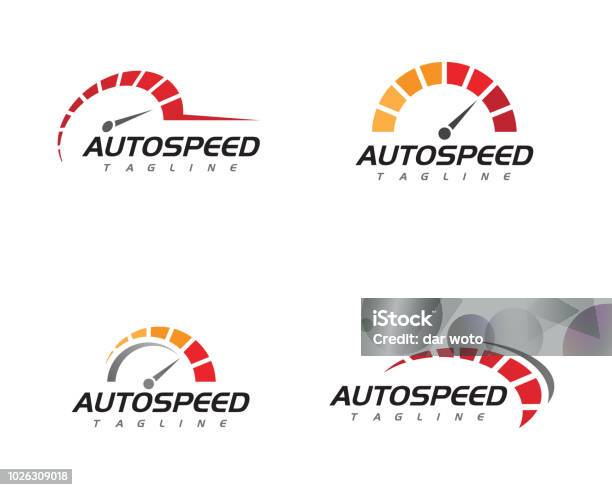 Speed Auto Car Icon Stock Illustration - Download Image Now - Speed, Sports Race, Car