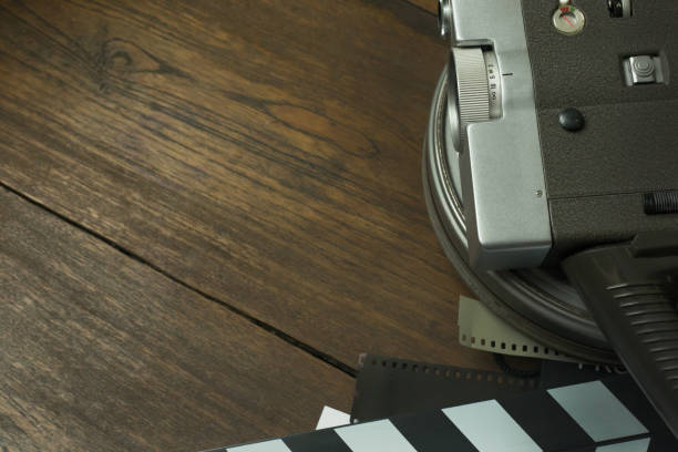 istock Film production Behind the scenes flat lay image for background. 1026338860