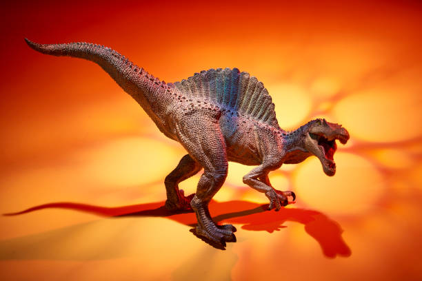 istock the Dinosaur tyrannosaurus in red light effect 1026360054
