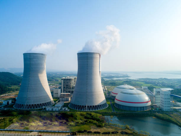 istock Aerial thermal power plant 1026393340